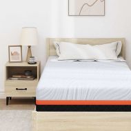 Матрак Бяло и сиво 90 x 190 cm Мемори пяна