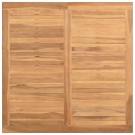 Масичка за кафе Кафяво 85 x 85 x 45 cm Тиково дърво масив