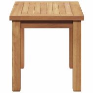 Масичка за кафе Кафяво 50 x 35 x 36 cm Тиково дърво масив