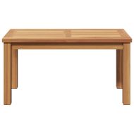 Масичка за кафе Кафяво 70 x 40 x 36 cm Тиково дърво масив