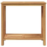 Масичка за кафе Кафяво 85 x 35 x 75 см Тиково дърво масив