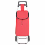 Пазарски тролей Червено 35 x 28 x 92 см Оксфордска тъкан