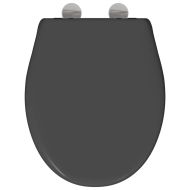 Бързо освобождаваща тоалетна седалка Антрацит
