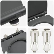 Тоалетна с бързо освобождаване, подходяща за седалка Антрацит