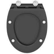 Тоалетна с бързо освобождаване, подходяща за седалка Антрацит