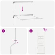 Рамка за сенник Бяло 2.5 x 2 m