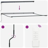 Рамка за сенник Антрацит 5 x 3 m