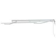 Рамка за сенник Бяло 3 x 2 m Метал