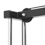 Машина за дърпане на горен скрипец Черно 110 x 70 x 187 см