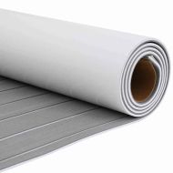 Корабно покритие Светлосиво и бяло 240 x 90 см EVA пяна