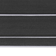 Корабно покритие тъмносиво и бяло 240 x 90 см EVA пяна