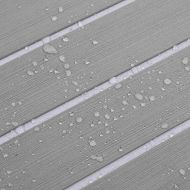 Корабно покритие Светлосиво и бяло 240 x 60 cm EVA пяна