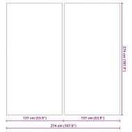 Покривало за дъното на басейна Черно 274 x 274 см
