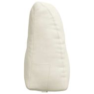 Възглавница за гръб Крем 80 x 24 x 50 см Кадифе