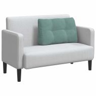 Възглавница за гръб Морско зелено 80 x 24 x 50 см Кадифе