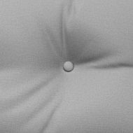 Възглавница за гръб Облачно сиво 140 x 24 x 50 см текстил