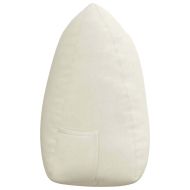 Възглавница за гръб Крем 140 x 24 x 50 см Кадифе