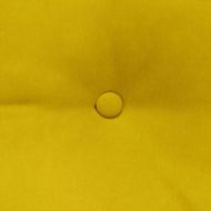 Възглавница за гръб Жълто 160 x 24 x 50 см Кадифе