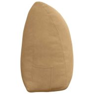 Възглавница за гръб Кафяво 160 x 24 x 50 см Кадифе