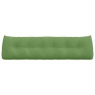 Възглавница за гръб Светло зелено 180 x 24 x 50 см Кадифе