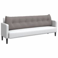 Възглавница за гръб Таупе 200 x 24 x 50 см текстил