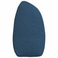 Възглавница за гръб Синьо 200 x 24 x 50 см текстил