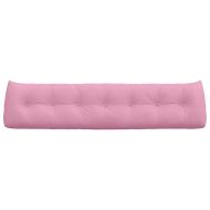 Възглавница за гръб Розово 200 x 24 x 50 см текстил