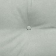 Възглавница за гръб Светлосиво 200 x 24 x 50 см Кадифе