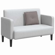 Възглавница за гръб Таупе 50 x 19 x 45 см текстил