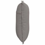 Възглавница за гръб Таупе 50 x 19 x 45 см текстил