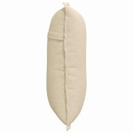 Възглавница за гръб Крем 50 x 19 x 45 см текстил