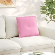 Възглавница за гръб Розово 50 x 19 x 45 см текстил