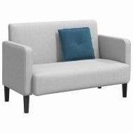 Възглавница за гръб Синьо 50 x 45 см Кордюрова тъкан