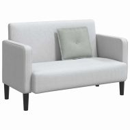 Възглавница за гръб Светлосиво 50 x 45 см Кордюрова тъкан