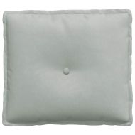 Възглавница за гръб Светлосиво 50 x 45 см Кордюрова тъкан