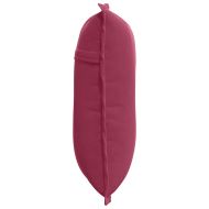 Възглавница за гръб Виненочервен 50 x 45 см Кордюрова тъкан