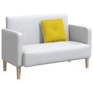 Възглавница за гръб Жълто 50 x 45 см Кордюрова тъкан