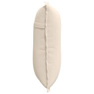 Възглавница за гръб Бежово 50 x 45 см Микрофибърна тъкан