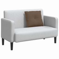 Възглавница за гръб Кафяво 60 x 19 x 50 см текстил