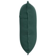 Възглавница за гръб Тъмен зелен 60 x 50 cm Кордюрова тъкан