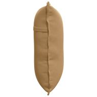 Възглавница за гръб Кафяво 60 x 50 cm Кордюрова тъкан