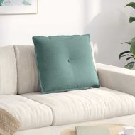 Възглавница за гръб Морско зелено 60 x 50 cm Кордюрова тъкан