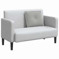 Възглавница за гръб Светлосиво 60 x 50 cm Микрофибърна тъкан