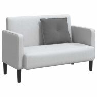 Възглавница за гръб Тъмен сив 60 x 50 cm Микрофибърна тъкан