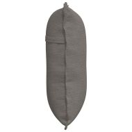 Възглавница за гръб Светлосиво 60 x 50 cm Кордюрова тъкан