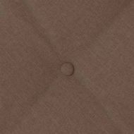 Възглавница за гръб Кафяво 80 x 19 x 50 см текстил