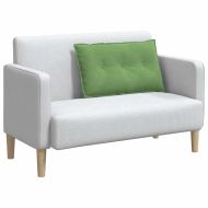 Възглавница за гръб Светло зелено 80 x 50 cm Кордюрова тъкан