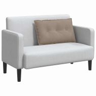 Възглавница за гръб Таупе 80 x 50 cm Микрофибърна тъкан