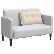 Възглавница за гръб Бежово 80 x 50 cm Микрофибърна тъкан