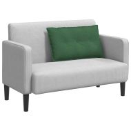 Възглавница за гръб Джунглово зелено 80 x 50 cm Кордюрова тъкан